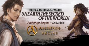 ArcheAge Begins mobile game site is online!