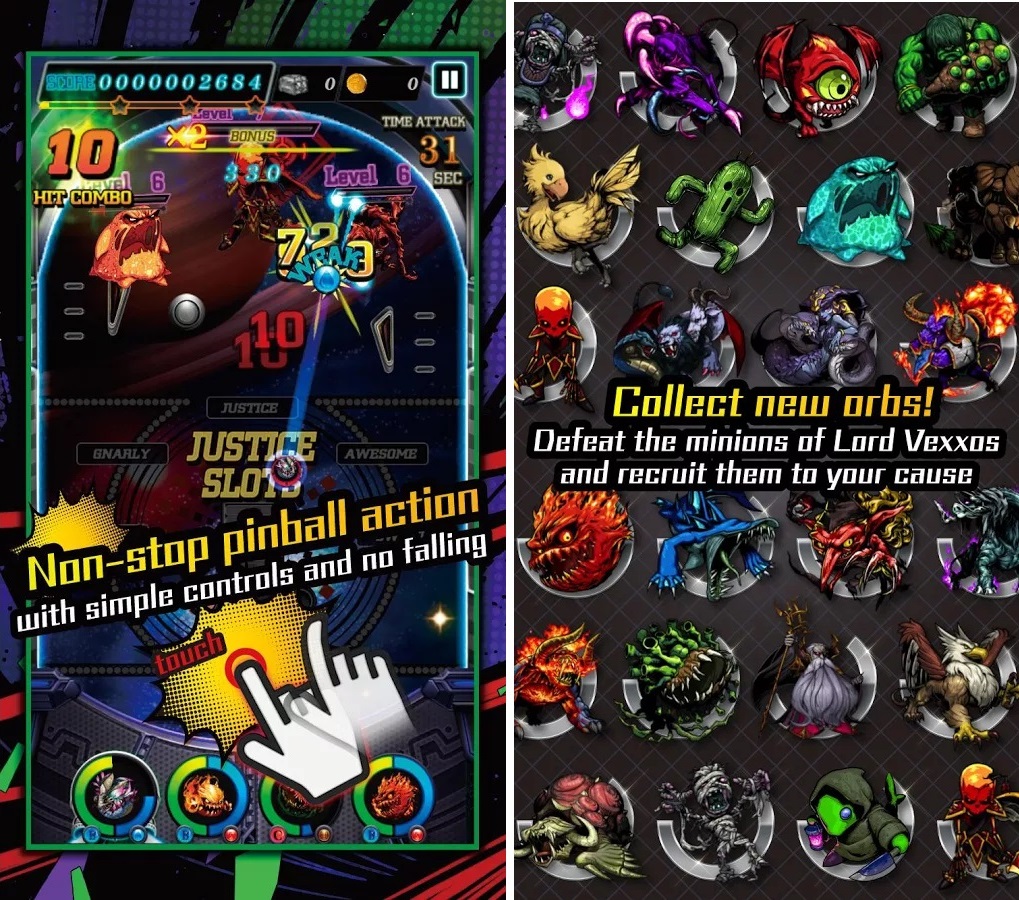 Final Fantasy XV pinball RPG spin-off game Justice Monsters V released -  GamerBraves