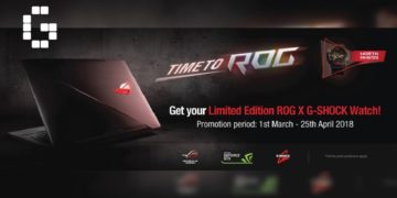 Here’s How To Redeem A Limited Edition ROG G-Shock Watch!