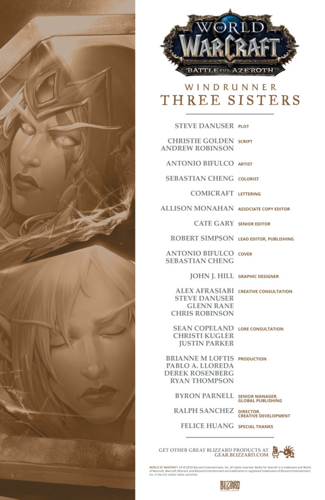 WoW Battle for Azeroth The Three Sisters Comic Is Up