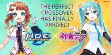 Hatsune Miku Invades The Battlefield In Master of Eternity!