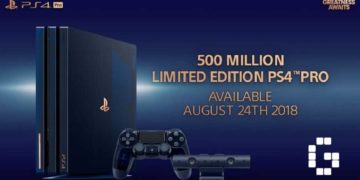 Limited Edition PlayStation 4 Pro In Celebration of Over 500 Million Sales!