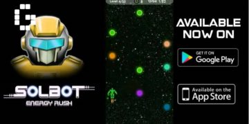Solbot: Energy Rush – a casual retro arcade mobile game out now