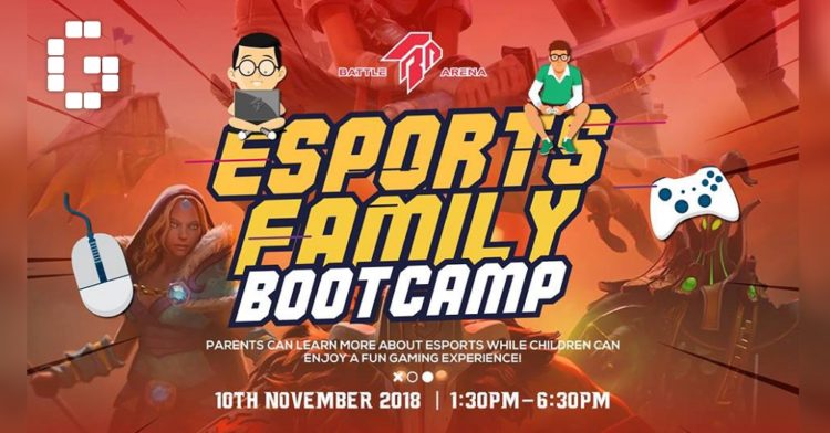 Battle Arena To Host Esports Family Bootcamp On November 10th!