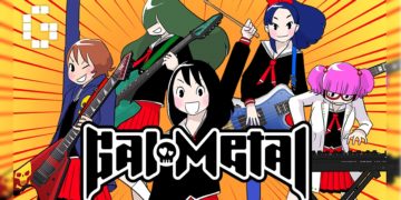 Gal Metal Is A Free-Form Rhythm Game Coming To Switch On November 2nd!