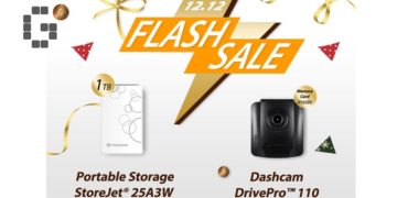 Save big with Transcend 12.12 Flash Sale at Lazada on December 12