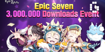 Epic Seven celebrates 3 million downloads with events