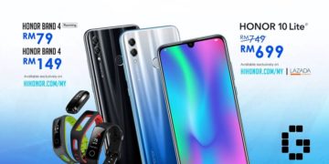 HONOR 10 Lite with FullView display and 24MP AI-front camera is priced as low as RM699