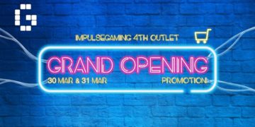 Impulse Gaming is launching their 4th outlet on 30 March