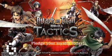 Attack on Titan TACTICS Pre-Registration for Global Release
