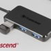 Expand connections with the Transcend HUB2C USB Type-C 4-Port Hub