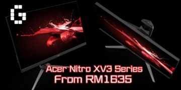 New Acer Nitro XV3 monitor series revealed