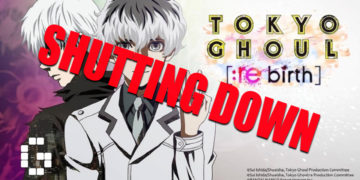 “Tokyo Ghoul: re invoke/re birth” Will Be Terminating Their Services
