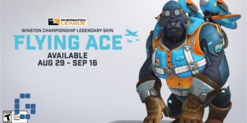 London Spitfire Championship Skin “Flying Ace”, “Custa” gets Dennis Hawelka award
