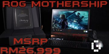 All in one huge package, ROG presents one of their Strongest product, ROG MOTHERSHIP!