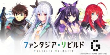 A Major Compilation of Light Novels In a game? Fantasia Re: Build, a RPG game coming in 2020!
