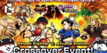 Battle Cats Street Fighter V collaboration goes live!