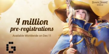 Black Desert Mobile reaches 4 million pre-registrations!