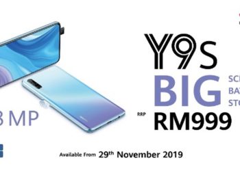 Huawei Y9s: Big screen, powerful battery, massive storage at RM999
