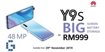 Huawei Y9s: Big screen, powerful battery, massive storage at RM999