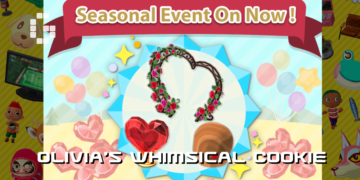 Pocket Camp, Olivia’s Whimsical Cookie is here!