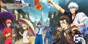 Tales of the Rays and Gintama collaboration commences!