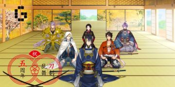 touken ranbu fifth anniversary
