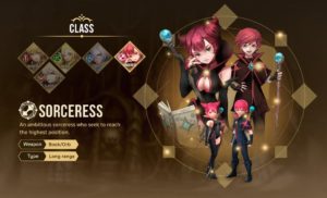 World of Dragon Nest sorceress