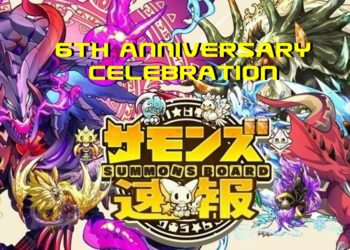 Summons Board Sixth Anniversary campaign!