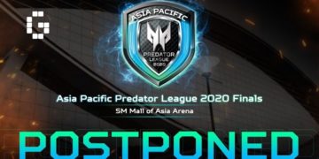 Asia Pacific Predator League 2020 delayed