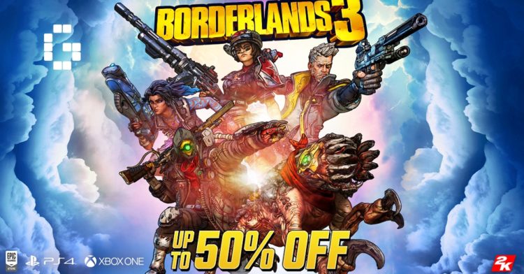 borderlands 3 50% off