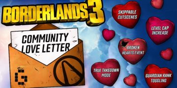 Borderlands 3 Community Love Letter Update