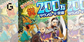 Monster Hunter Riders achieves 2 million downloads!