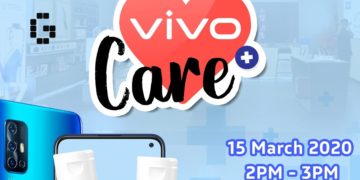 Vivo Malaysia to hand out hand sanitizers 15 March 2020