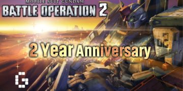 Celebrate the 2nd year anniversary for Mobile Suit Gundam Battle Operation 2