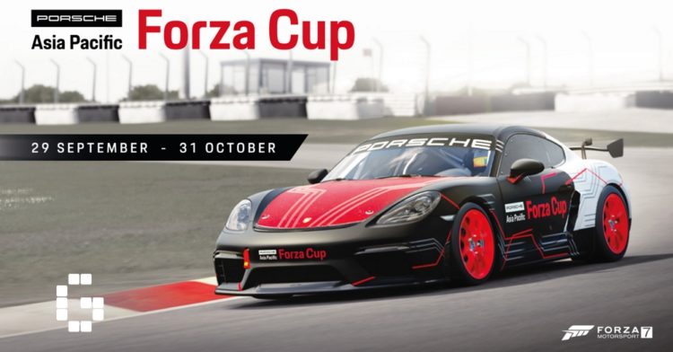 Porsche Asia Pacific Forza Cup Announced
