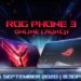 rog phone 3 launch