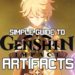 genshin artifacts guide