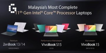 ASUS brings to Malaysia its most complete 11th Gen Intel Core processor laptops