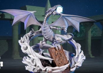 Blue Eyes White Dragon Statue By First 4 Figures Available For Pre-Order
