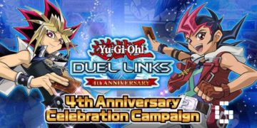 Yu-Gi-Oh! Duel Links 4th Anniversary Starts Today