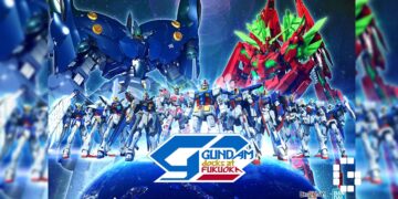 Gundam Docks at Fukuoka