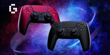 dualsense midnight black cosmic red