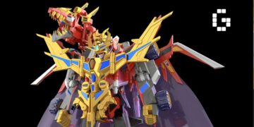 Gattai DX Gridknight Figure Lets You Form Kaiser Gridknight