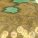 legend of mana map with the artifacts