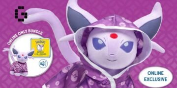 You Can Now Take Home an Espeon Build-A-Bear Plushie