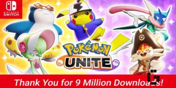 Pokemon Unite 9 Million Downloads