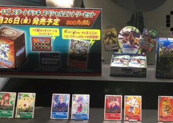 Digimon Ghost Game TCG Cards Have Been Spotted at Bandai HQ Display