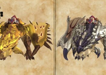 gold rathian silver rathalos