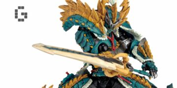 Revoltech Monster Hunter Zinogre